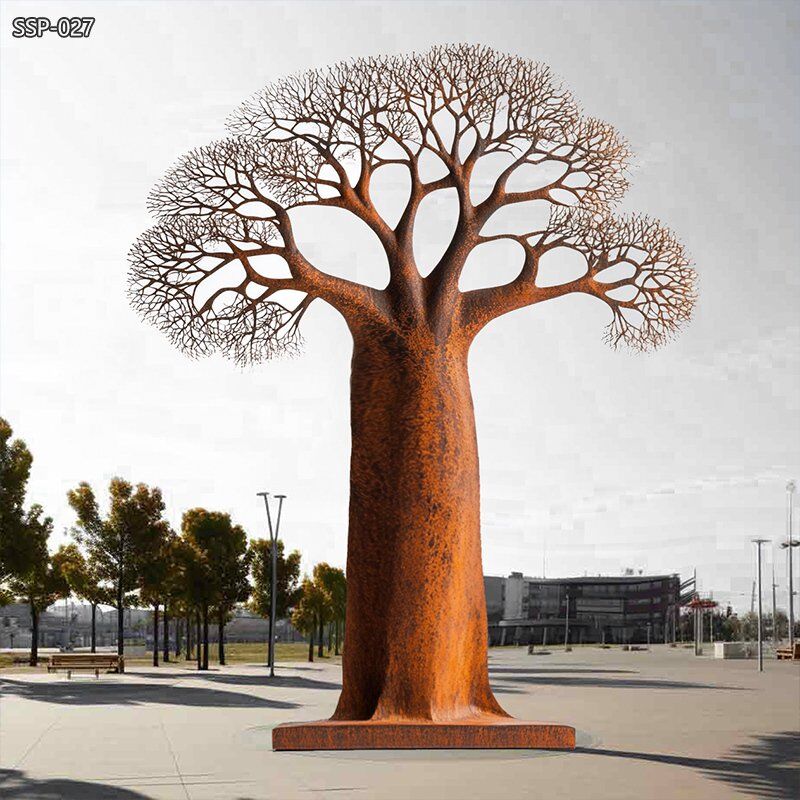東芝 - BAOBAB！東芝 Stainless Steel Baobab Tree Sculpture SSP-027