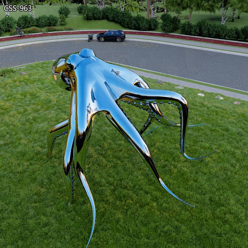 Giant Metal Octopus Sculpture Outdoor Art Project- YouFine Sculpture