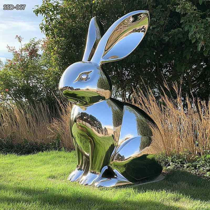 Stainless Steel Rabbit Sculpture SSD-067